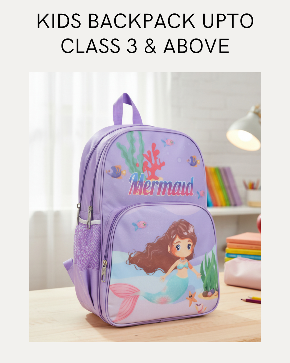 kids backpack upto class 3 and above