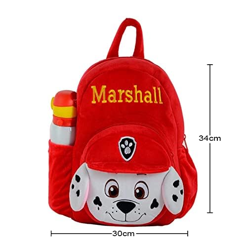 Kids Teddy Soft Picnic Carry Travelling Cartoon Animal School Bag Soft Plush Standard Backpack For Nursery 2 To 5 Baby Boys Girls Years