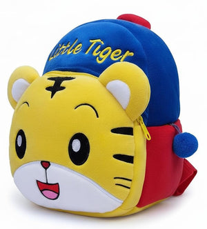 Kids Teddy Soft Picnic Carry Travelling Cartoon Animal School Bag Soft Plush Standard Backpack For Nursery 2 To 5 Baby Boys Girls Years