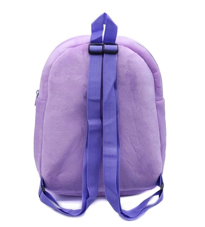 Kids Teddy Soft Picnic Carry Travelling Cartoon Animal School Bag Soft Plush Standard Backpack For Nursery 2 To 5 Baby Boys Girls Years