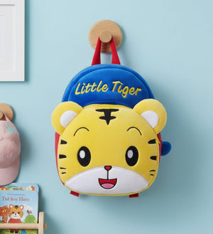 Kids Teddy Soft Picnic Carry Travelling Cartoon Animal School Bag Soft Plush Standard Backpack For Nursery 2 To 5 Baby Boys Girls Years