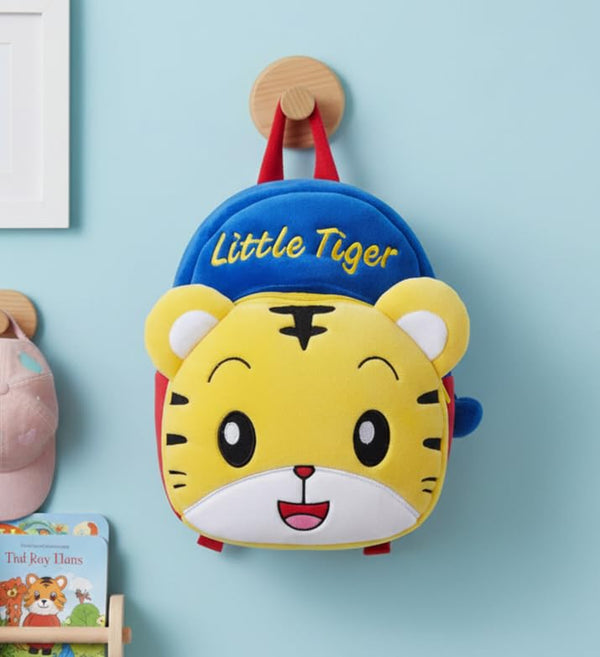 Kids Teddy Soft Picnic Carry Travelling Cartoon Animal School Bag Soft Plush Standard Backpack For Nursery 2 To 5 Baby Boys Girls Years