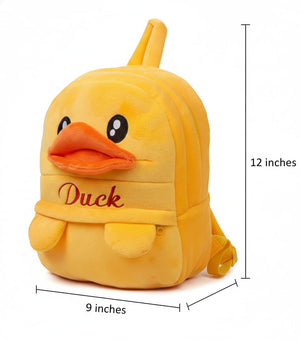 Kids Teddy Soft Picnic Carry Travelling Cartoon Animal School Bag Soft Plush Standard Backpack For Nursery 2 To 5 Baby Boys Girls Years