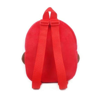 Kids Teddy Soft Picnic Carry Travelling Cartoon Animal School Bag Soft Plush Standard Backpack For Nursery 2 To 5 Baby Boys Girls Years