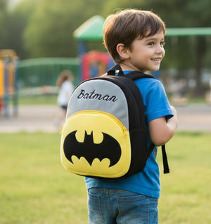 Kids Teddy Soft Picnic Carry Travelling Cartoon Animal School Bag Soft Plush Standard Backpack For Nursery 2 To 5 Baby Boys Girls Years