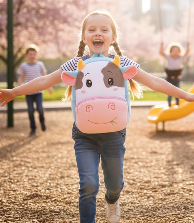 Animal Cartoon soft bag for kids – travel picnic bag toddler bag 2-5 years