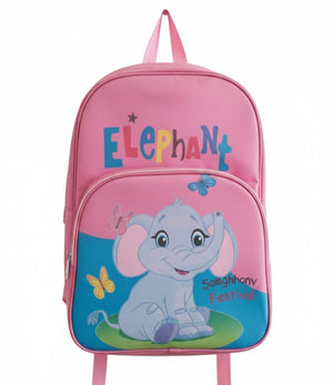 Waterproof Cartoon Backpack for Kids (Ages 5-7) Durable and Spacious School Travel Backpack | Waterproof Backpack Bag for 1st to 3rd Class (Elephant)