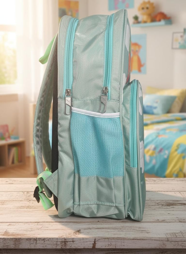 Waterproof Cartoon Backpack for Kids (Ages 5-7) Durable and Spacious School Travel Backpack | Waterproof Backpack Bag for 1st to 3rd Class (Cool-Dinosaur)