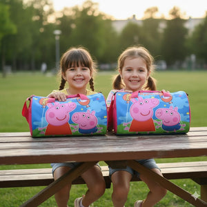 Kids Duffle Travel Bag for Travelling, Dance, Swimming, Picnic, Sports, Traveling Bag for Boys & Girls ( Peppa-Pig)