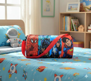 Kids Duffle Travel Bag for Travelling, Dance, Swimming, Picnic, Sports, Traveling Bag for Boys & Girls (Avengers)