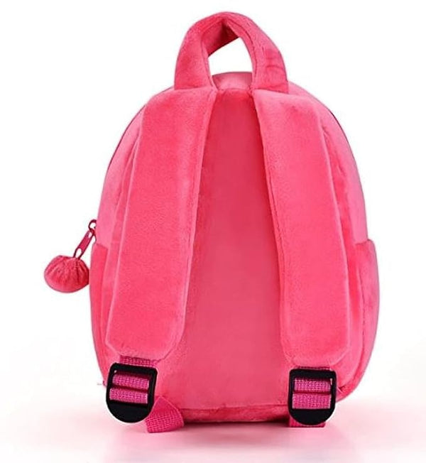 Kids Teddy Soft Picnic Carry Travelling Cartoon Animal School Bag Soft Plush Standard Backpack For Nursery 2 To 5 Baby Boys Girls Years