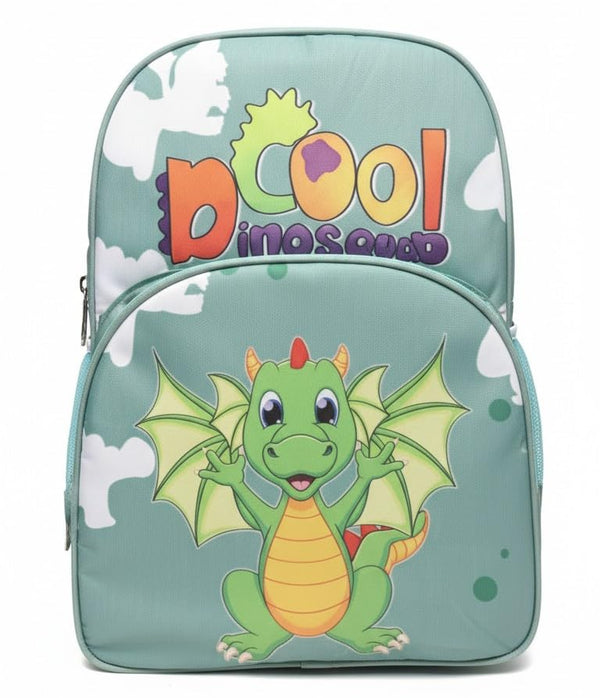 Waterproof Cartoon Backpack for Kids (Ages 5-7) Durable and Spacious School Travel Backpack | Waterproof Backpack Bag for 1st to 3rd Class (Cool-Dinosaur)