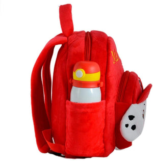 Kids Teddy Soft Picnic Carry Travelling Cartoon Animal School Bag Soft Plush Standard Backpack For Nursery 2 To 5 Baby Boys Girls Years