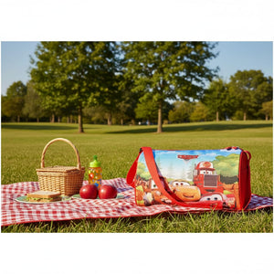 Kids Duffle Travel Bag for Travelling, Dance, Swimming, Picnic, Sports, Traveling Bag for Boys & Girls (Pixar-Car)