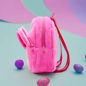 Kids Teddy Soft Picnic Carry Travelling Cartoon Animal School Bag Soft Plush Standard Backpack For Nursery 2 To 5 Baby Boys Girls Years