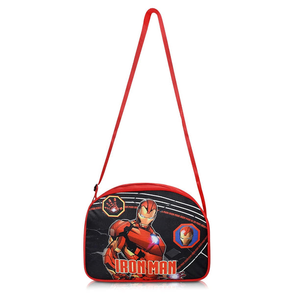 Stylbase 18" Polyester Car Duffle Bag for Kids' Travel, 15 cm, Red Iron Man