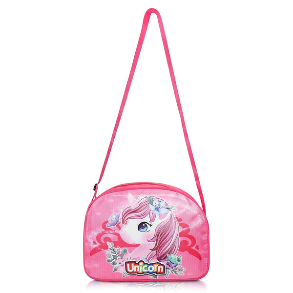 Stylbase 18" Polyester Car Duffle Bag for Kids' Travel, 15 cm, Pink Unicorn
