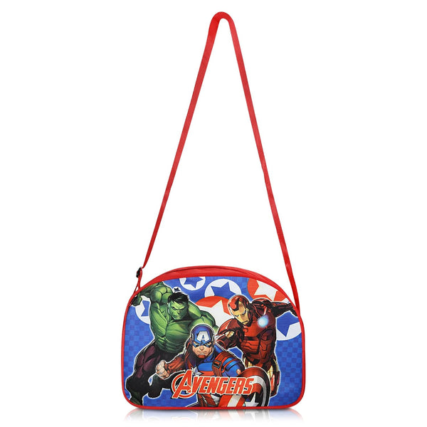 Stylbase 18" Polyester Car Duffle Bag for Kids' Travel, 15 cm, Red Avengers