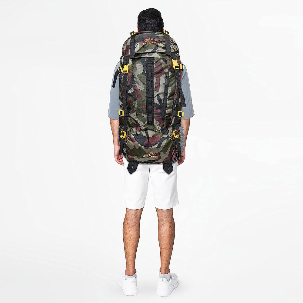 Stylbase Travel AdventurePro Trekking Bag: Ultimate Outdoor Sport Camp Hiking Rucksack | Waterproof & Spacious - 1 Year Warranty