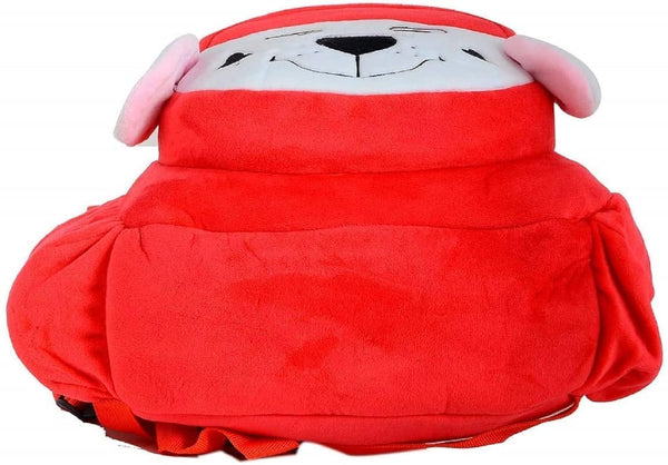 Kids Teddy Soft Picnic Carry Travelling Cartoon Animal School Bag Soft Plush Standard Backpack For Nursery 2 To 5 Baby Boys Girls Years