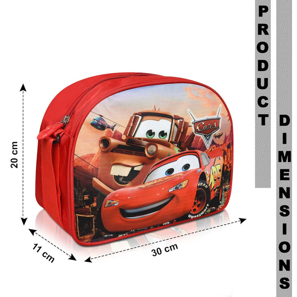 Stylbase 18" Polyester Car Duffle Bag for Kids' Travel, 15 cm, Red Pixar car