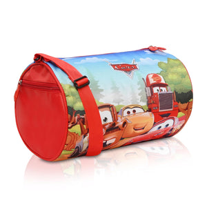Kids Duffle Travel Bag for Travelling, Dance, Swimming, Picnic, Sports, Traveling Bag for Boys & Girls (Pixar-Car)