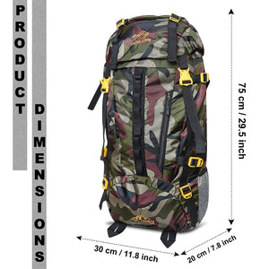 Stylbase Travel AdventurePro Trekking Bag: Ultimate Outdoor Sport Camp Hiking Rucksack | Waterproof & Spacious - 1 Year Warranty