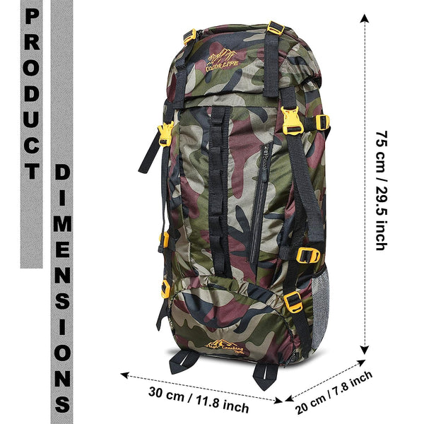 Stylbase Travel AdventurePro Trekking Bag: Ultimate Outdoor Sport Camp Hiking Rucksack | Waterproof & Spacious - 1 Year Warranty