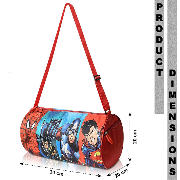Kids Duffle Travel Bag for Travelling, Dance, Swimming, Picnic, Sports, Traveling Bag for Boys & Girls (Avengers)