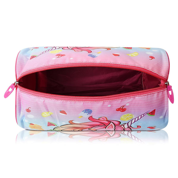 Kids Duffle Travel Bag for Travelling, Dance, Swimming, Picnic, Sports, Traveling Bag for Boys & Girls (Unicorn)