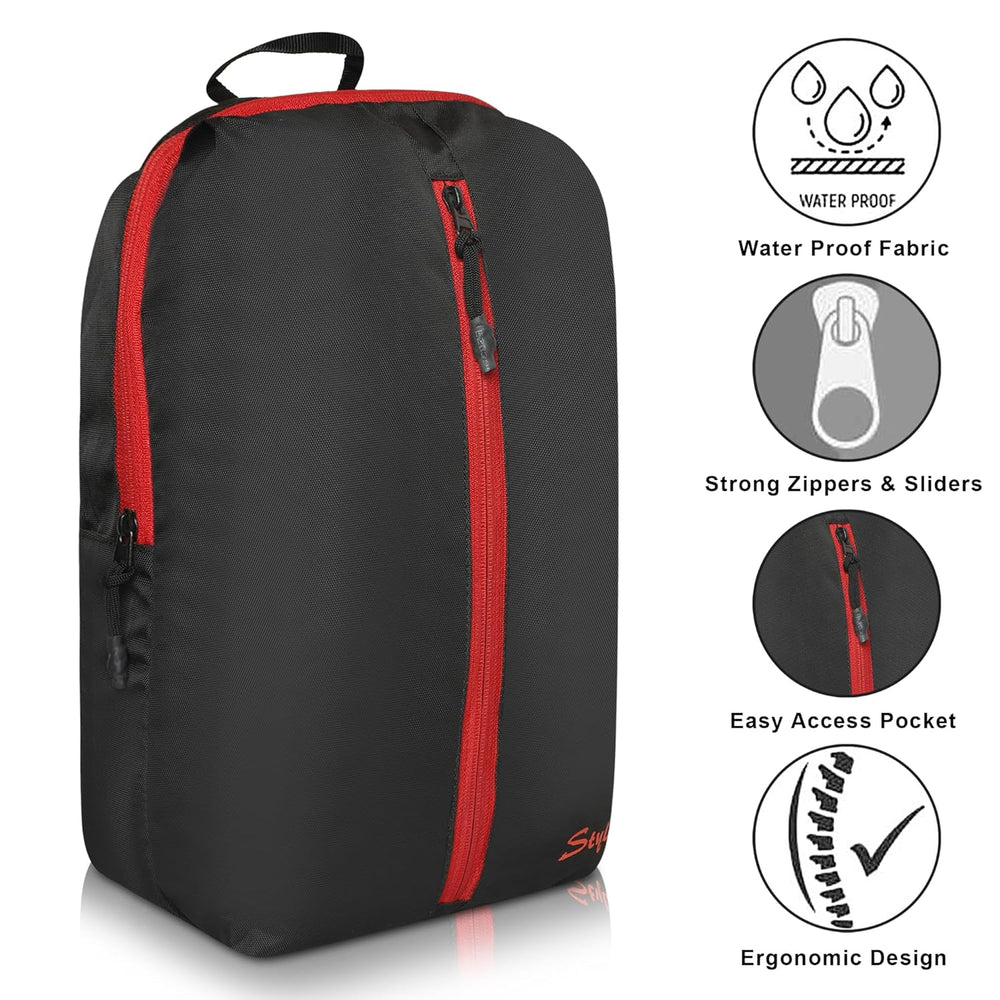 Unisex Small, trendy, multipurpose backpack for short hikes, trips or daily use 15L ( Black)