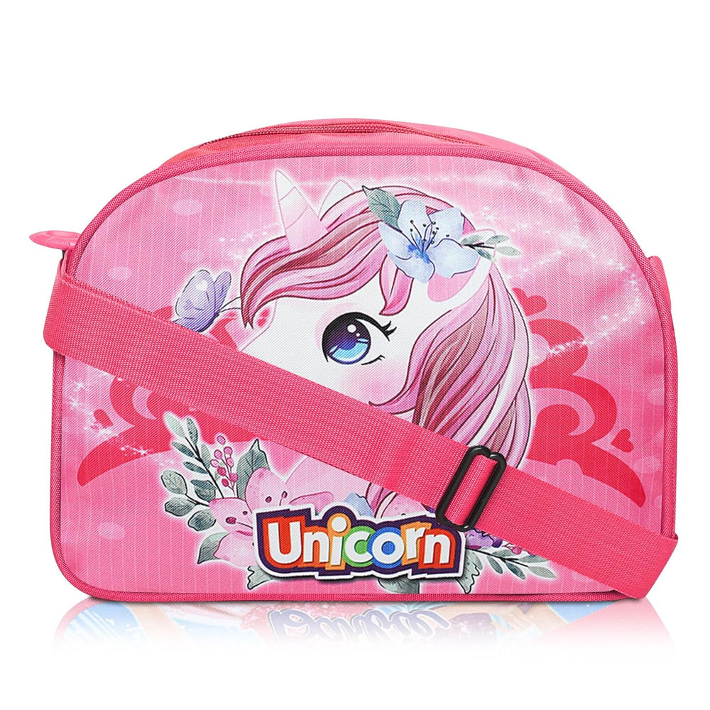 Stylbase 18" Polyester Car Duffle Bag for Kids' Travel, 15 cm, Pink Unicorn
