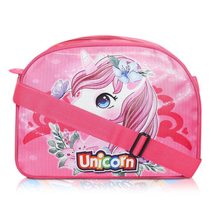 Stylbase 18" Polyester Car Duffle Bag for Kids' Travel, 15 cm, Pink Unicorn