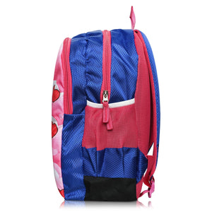 Printed Bag For Kids Kinder Garden | Nursery Stylish and Trendy Print - 14 Inches | 18L RED Unicorn