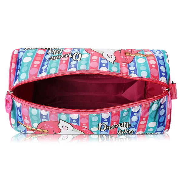 Kids Duffle Travel Bag for Travelling, Dance, Swimming, Picnic, Sports, Traveling Bag for Boys & Girls (Unicorn)