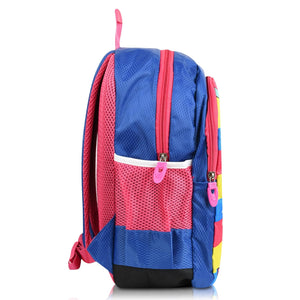 Printed Bag For Kids Kinder Garden | Nursery Stylish and Trendy Print - 14 Inches | 18L RED Unicorn