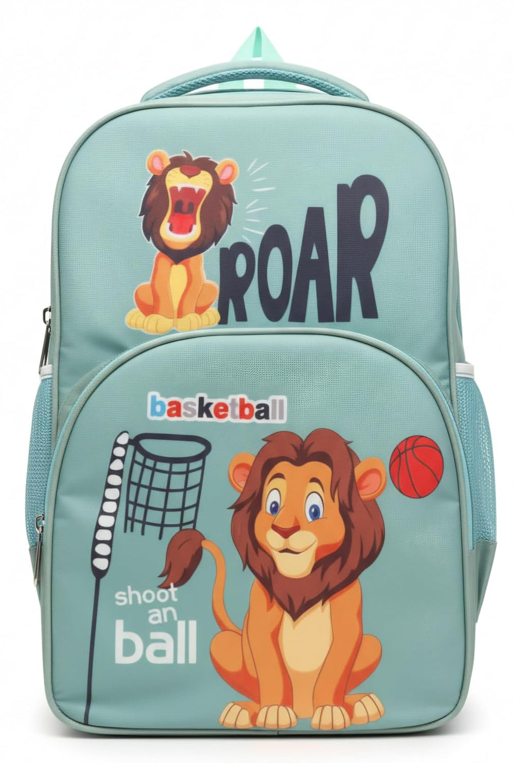 Waterproof Cartoon Backpack for Kids (Ages 5-7) Durable and Spacious School Travel Backpack | Waterproof Backpack Bag for 1st to 3rd Class (Roar Tiger)