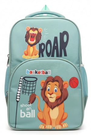 Waterproof Cartoon Backpack for Kids (Ages 5-7) Durable and Spacious School Travel Backpack | Waterproof Backpack Bag for 1st to 3rd Class (Roar Tiger)