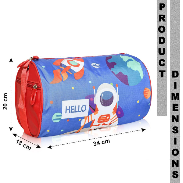 Kids Duffle Travel Bag for Travelling, Dance, Swimming, Picnic, Sports, Traveling Bag for Boys & Girls ( Space)