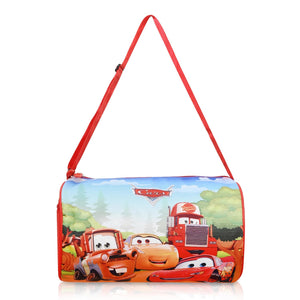 Kids Duffle Travel Bag for Travelling, Dance, Swimming, Picnic, Sports, Traveling Bag for Boys & Girls (Pixar-Car)