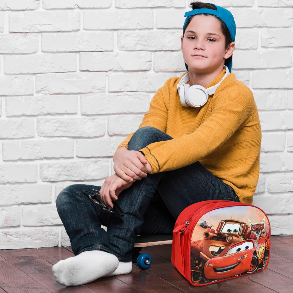 Stylbase 18" Polyester Car Duffle Bag for Kids' Travel, 15 cm, Red Pixar car