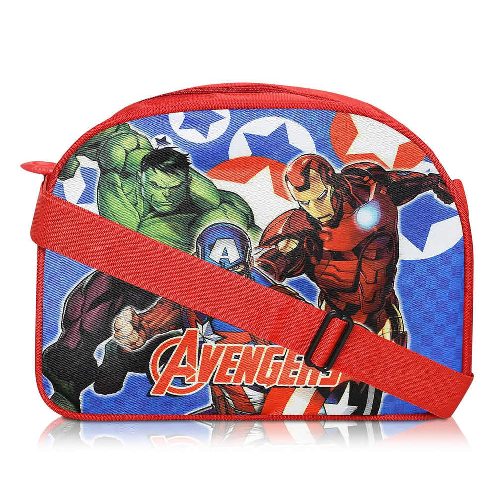 Stylbase 18" Polyester Car Duffle Bag for Kids' Travel, 15 cm, Red Avengers