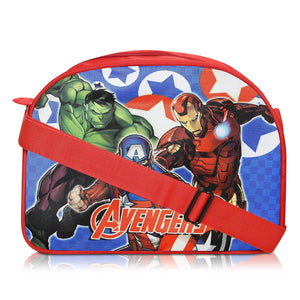 Stylbase 18" Polyester Car Duffle Bag for Kids' Travel, 15 cm, Red Avengers