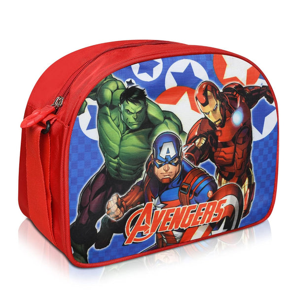 Stylbase 18" Polyester Car Duffle Bag for Kids' Travel, 15 cm, Red Avengers