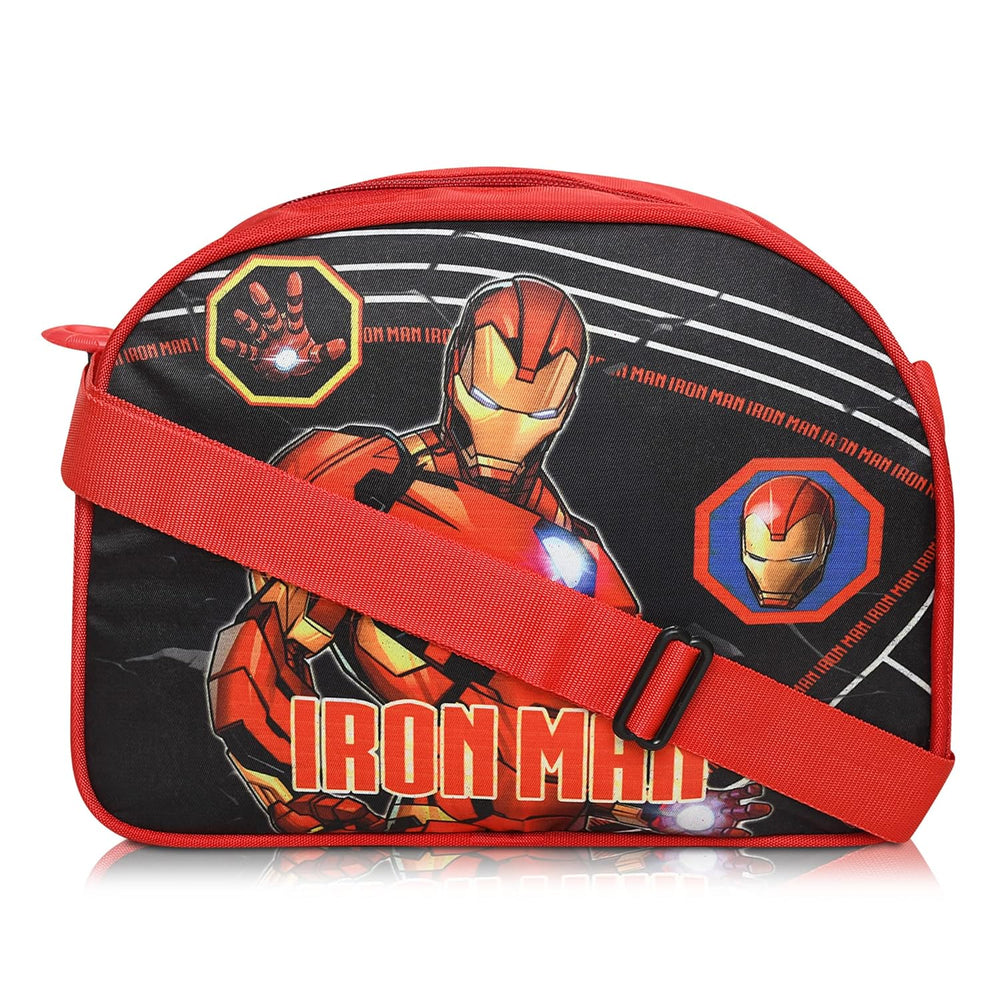 Stylbase 18" Polyester Car Duffle Bag for Kids' Travel, 15 cm, Red Iron Man