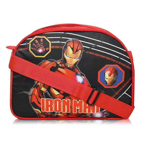 Stylbase 18" Polyester Car Duffle Bag for Kids' Travel, 15 cm, Red Iron Man