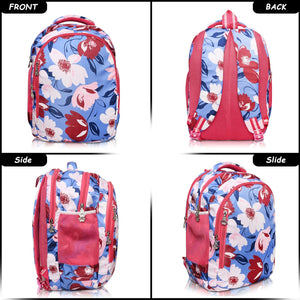 Stylbase 20L School Bag for Boys | Premium Polyester Backpack Bags for Women & Men | 3 Compartments Lightweight & Water Resistant | Stylish College Bag for Girls & Backpack for Travelling