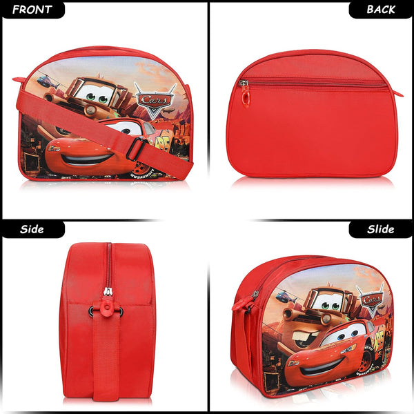 Stylbase 18" Polyester Car Duffle Bag for Kids' Travel, 15 cm, Red Pixar car