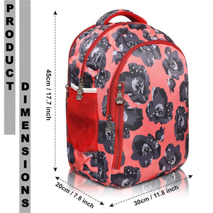 Stylbase 20L School Bag for Boys | Premium Polyester Backpack Bags for Women & Men | 3 Compartments Lightweight & Water Resistant | Stylish College Bag for Girls & Backpack for Travelling