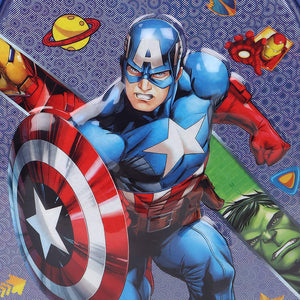 3D Cartoon Sheet School Bag | Waterproof Backpack Ideal For Kids age 5-7 years | UKG, Nursery and 1st Class 15L (Avengers)